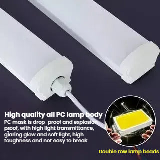 Customizable LED Tri-Proof Light – Waterproof, Dustproof & Corrosion-Resistant