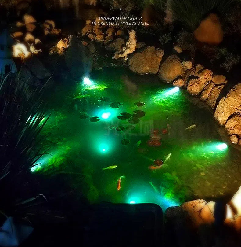 Heavy-Duty LED Underwater Light | IP68 for Landscape & Architectural Projects