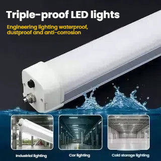 Customizable LED Tri-Proof Light – Waterproof, Dustproof & Corrosion-Resistant