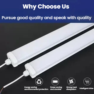 Customizable LED Tri-Proof Light – Waterproof, Dustproof & Corrosion-Resistant